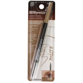 MAYBELLINE 60MG BROW PRECISE MICRO PENCIL + MICRO CRAYON 250 BLONDE