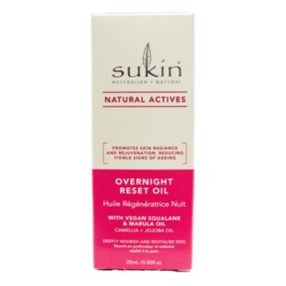 SUKIN 25mL OVERNIGHT RESET OIL AUSTRALIAN NATURAL