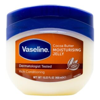 VASELINE 450mL COCOA BUTTER MOISTURISING JELLY