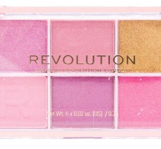 REVOLUTION 0.7G MINI COLOUR RELOADED PALETTE HEARTBREAKER PINK