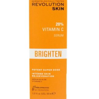 REVOLUTION SKIN 30mL SERUM VITAMIN C 20% BRIGHTEN