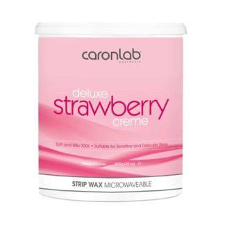 CARON DELUXE STRAWBERRY CREME STRIP WAX 800GM -