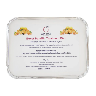Jax Wax Australia Paraffin Treatment Wax 1kg -Boost