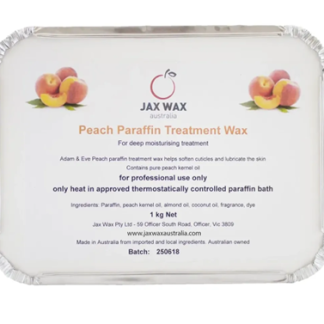 Jax Wax Australia Paraffin Treatment Wax 1kg -peach