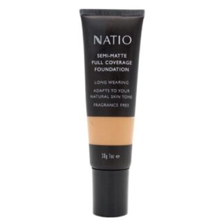 NATIO Full Coverage Semi Matte Foundation -Cinnamon