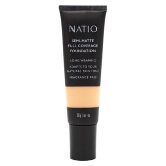 NATIO Full Coverage Semi Matte Foundation -Dune-x3